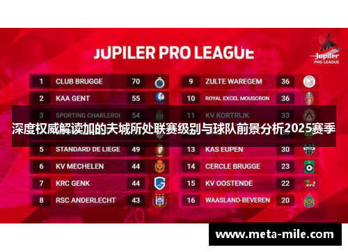 深度权威解读加的夫城所处联赛级别与球队前景分析2025赛季